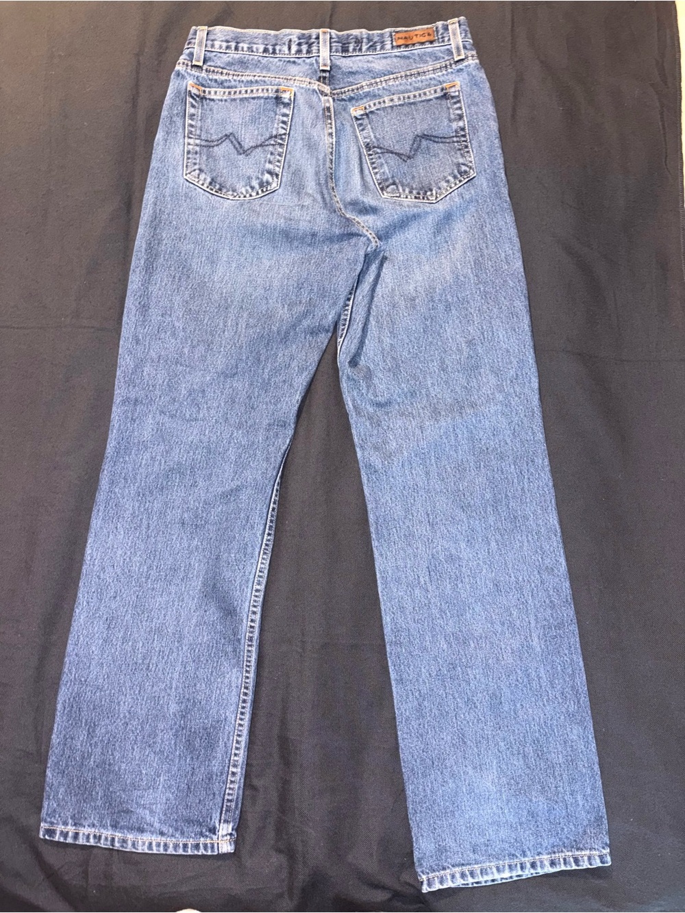 Nautica Indigo Blue 00s Vintage Jeans 31/32 Straight Denim